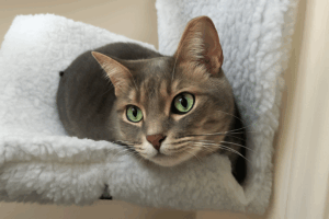 From the streets to soft beds, Milly now lives the cozy life.